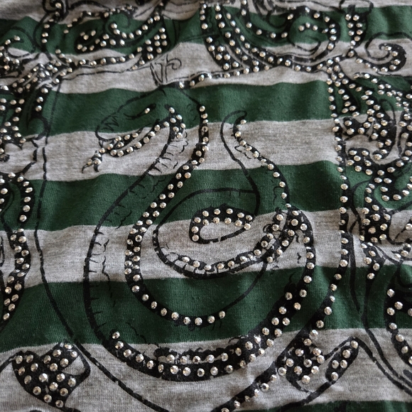 Universal Studios Wizarding World Of Harry Potter Slytherin Studded Shirt XL - Picture 5 of 5